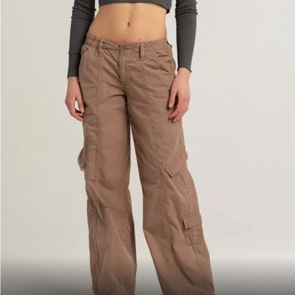 urban outfitters, BDG jeans brown y2k cargo pants